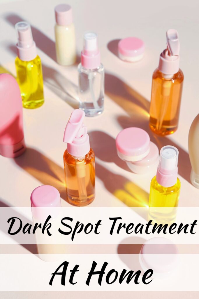 how to treat dark spots on face