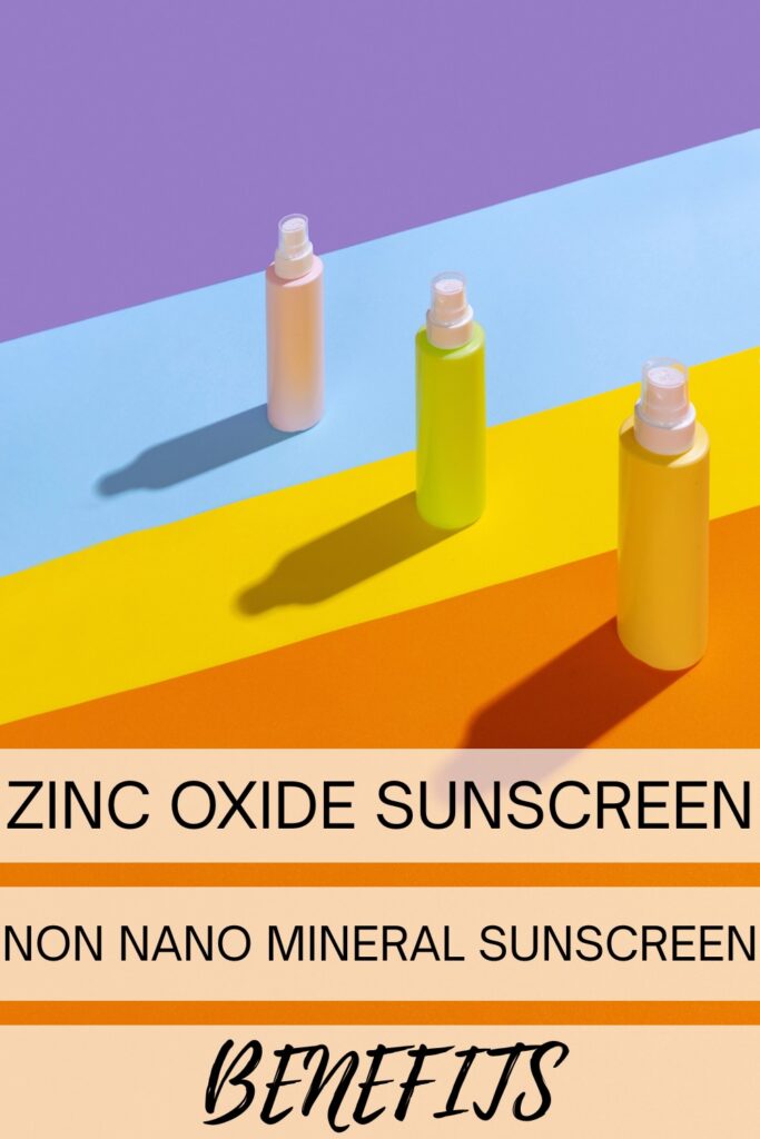 non nano zic oxide sunscreen